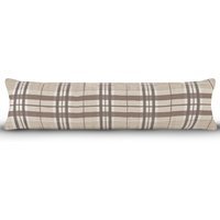 Classic Check Draught Excluder - Cream - thumbnail 1