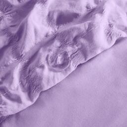 Geo Seersucker Duvet Set - Lilac / King - thumbnail 5