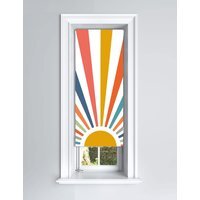 Lister Cartwright Painted Blackout Roller Blinds - Painted Sun / 60 x 160