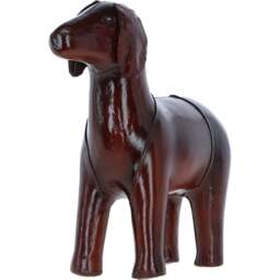 Premium Leather Dog Home Decor - Chestnut - thumbnail 2