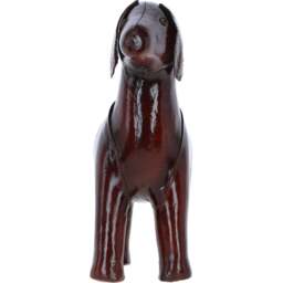 Premium Leather Dog Home Decor - Chestnut - thumbnail 3