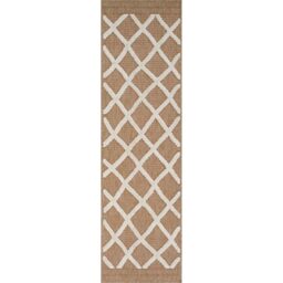Harper Aztec Pattern Water Resistant Garden Rug Indoor Outdoor Area Rugs - Cream / 200x290 cm - thumbnail 5