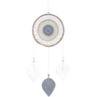 Large Brown Dream Catcher with Spirit Blessings - Handmade Bali Vegan-Friendly - Multi