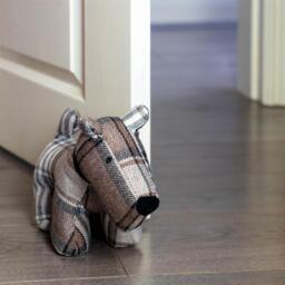 30 x 24cm Bentley the Dog Door Stop Brown - Brown - thumbnail 3