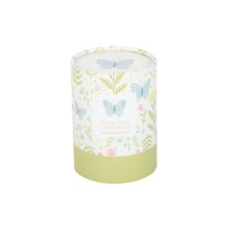 Luna Bloom Butterfly Sage Cedarwood Candle Tranquil Gift - White - thumbnail 2