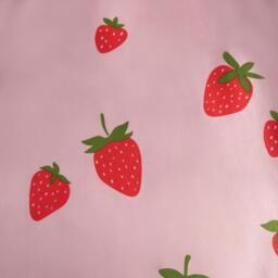 Strawberry Duvet Cover Set - Blush Pink / Double - thumbnail 5