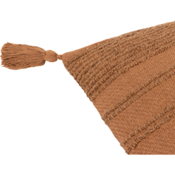 Larch Woven Cushion - Ginger / 80 Feather 20 Polyester - thumbnail 5