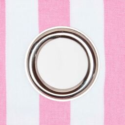 Polka Dots Ready Made Eyelet Curtain Pair - Pink / 182cm / 137cm - thumbnail 3