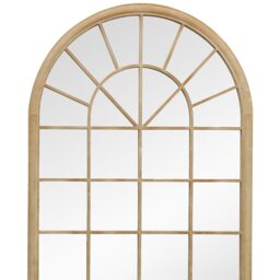 The Somerley Large Country Arch Wall Mirror 180cm - Sand - thumbnail 3