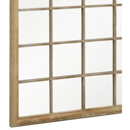 The Somerley Large Country Arch Wall Mirror 180cm - Sand - thumbnail 4