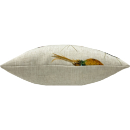 Country Flying Pheasants Cushion - Multicolour / 80 Feather 20 Polyester - thumbnail 2