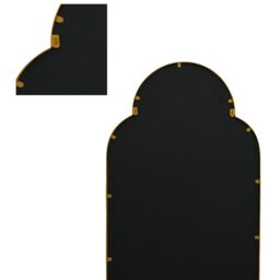 Duplici Gold Double Arched Garden Mirror - Gold / 170cm - thumbnail 5