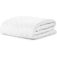 Supersoft Quilted Mattress Protector - White / Superking