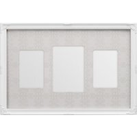 Maren 3 Multi Photo Frame - White