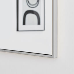 Emma Rectangle Silver Frame Wall Mirror - 170x50cm / 170cm - thumbnail 5