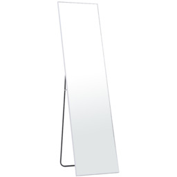 Rectangle Full Length Dressing Mirror - Sliver White - thumbnail 3