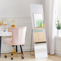 Rectangle Full Length Dressing Mirror - Sliver White - thumbnail 2