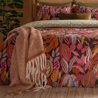 Utopia Printed Reversible Duvet Cover Set Double - Multicolour - thumbnail 1