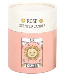 Vintage Tarot Jar Candle - The Sun - Rose / Rose - thumbnail 2