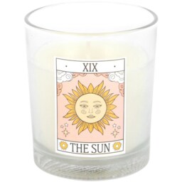Vintage Tarot Jar Candle - The Sun - Rose / Rose - thumbnail 3