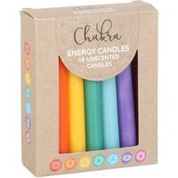 Chakra Harmony Unscented Energy Candle Set 14 Pack - Multicolor - image 1