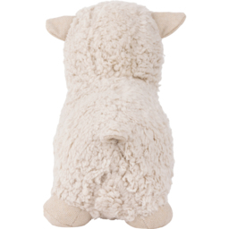 Shearling Fleece Sheep Door Stop - White - thumbnail 3