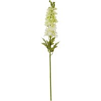 Elatum Delphinium Artificial Flower Stems Set of 3 - White