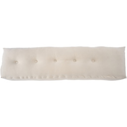 180cm Wedge Headboard Pillow with Removable Cover and 2 Bolster Pillows - Beige - thumbnail 5