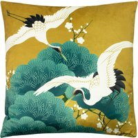 Kensho Printed Cushion - Gold