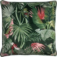 Amazon Creatures Tropical Cushion - Jade / 80 Polyester 20 Feather - thumbnail 1