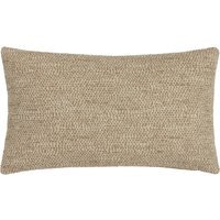 Tiona Woven Jacquard Cushion - Nougat / Toffee / Feather / 0.74kg