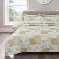Washable 2.5 Tog Quilt and Pillowcase Set - Au Natural / Single - image 1