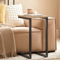 SoBuy Bed Sofa Table Laptop Table - Brown