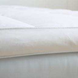 Duck Feather and Down Mattress Topper - White / Super King - thumbnail 5
