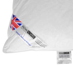 Homescapes Luxury Pure White Duck Down Pillow - White - thumbnail 5