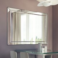 MirrorOutlet Thirlmere Venetian Mirror 137 x 109cm - All glass - image 1