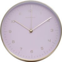 Elko 25cm Dia Gold and Pink Finish Wall Clock - Pink