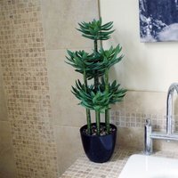 Artificial Office Plants - Artificial Yukka in decorative Pot - 60cm Tropical Yukka Planter