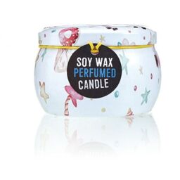 Art Tin Candle Assorted Design Unicorns Moonstone - White - thumbnail 4