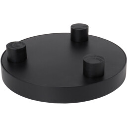 Footed Tray - Black - thumbnail 3
