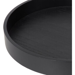 Footed Tray - Black - thumbnail 4