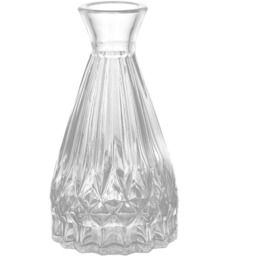 Set of Small Glass Bud Vase - Clear / 5 - thumbnail 2
