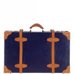 Ashwood Vintage Leather Trunk VIN 18 - Navy - thumbnail 3