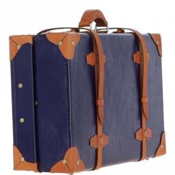 Ashwood Vintage Leather Trunk VIN 18 - Navy - thumbnail 2