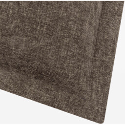 Dune Chenille Cushion Cover - Mole - thumbnail 4