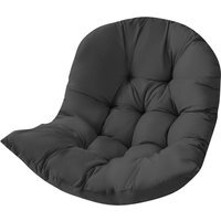 Outdoor Hanging Egg Chair Cushion - Black - image 1