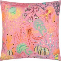 Reef Printed Outdoor Cushion Cover - Pink