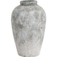 Aged Stone Tall Ceramic Vase - Stone - image 1