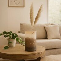 Glynn Black And Gold Medium Vase - Glass 100%