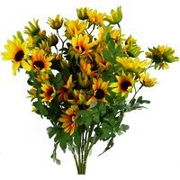 Bunch of Artificial Daisy Flower Spray - Yellow Daisy Spray